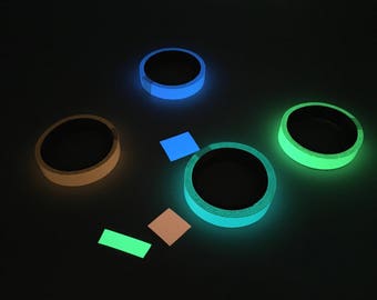 Glow-in-the-Dark Tape - vier tolle Farben - 5 Meter pro Rolle