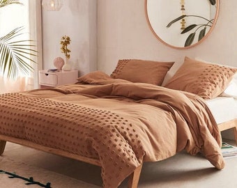 images Rust Orange Duvet Cover Queen orange duvet cover etsy
