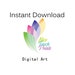 Dinosaur Printable Wall Art, Rainbow Dinosaur Print, Instant Download ...