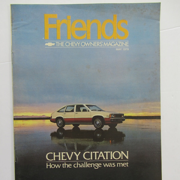 1979 Chevy Owner's Magazine, Vintage Advertising, Chevrolet Citation