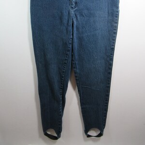 Vintage 90s Stirrup Pants Mom Jeans, No Boundaries, Junior Size 15, High Rise, Tapered, High Waist, Made in USA