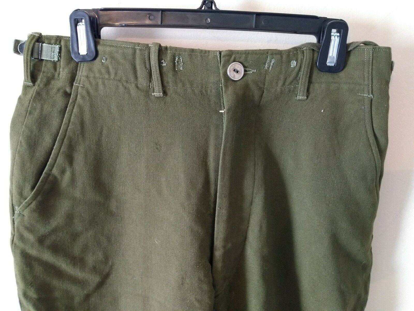 Korean War Era Army Military Wool Field Trousers Pants - Etsy