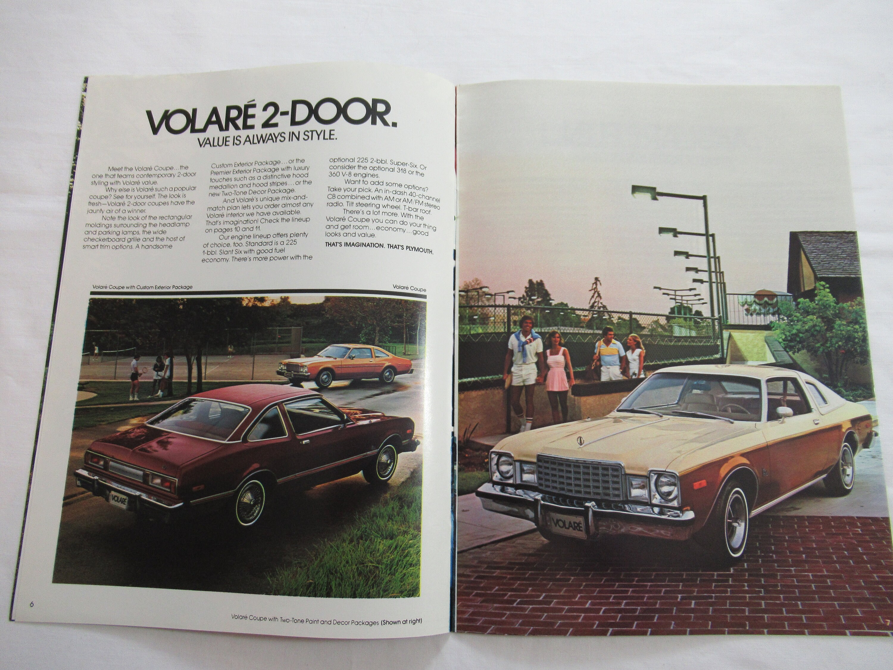 1979 Plymouth Volare Brochure, Advertising, Dealer Catalog, Vintage