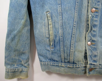 【70’s】Sears \"ROEBUCKS WESTERN WEAR\" （￼L） 70's Sears and Roebuck Western denim made in USA at the