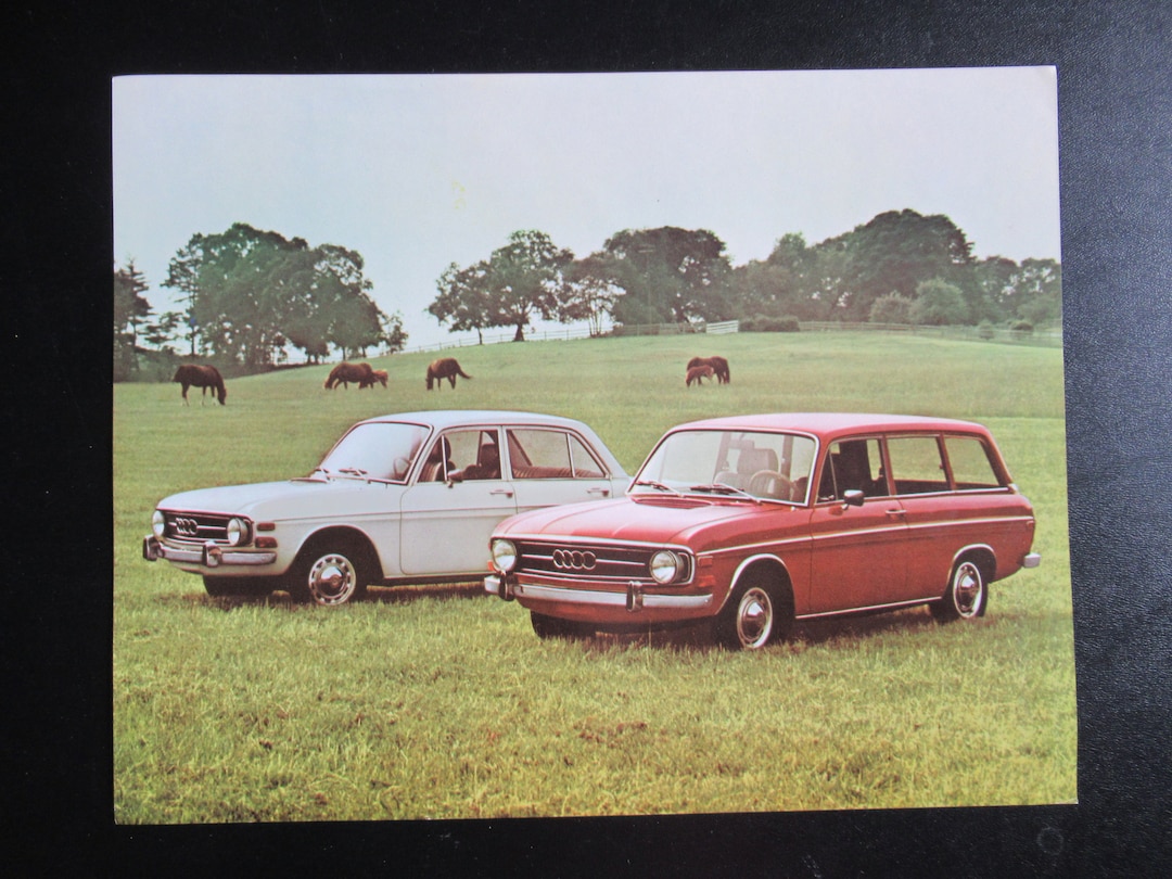 1972 Audi Spec Sheet, Super 90, Station Wagon, Dealer Brochure