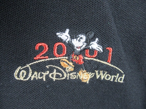 Vintage Walt Disney World Polo Shirt, Embroidered… - image 2