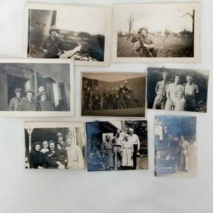 Vintage WWII Era Military Soldier Snapshot Photos Lot, C. 1940s - Etsy
