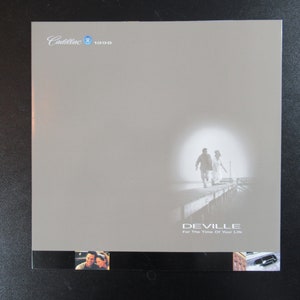 1998 Cadillac Deville Sales Brochure, Vintage Dealer Advertising
