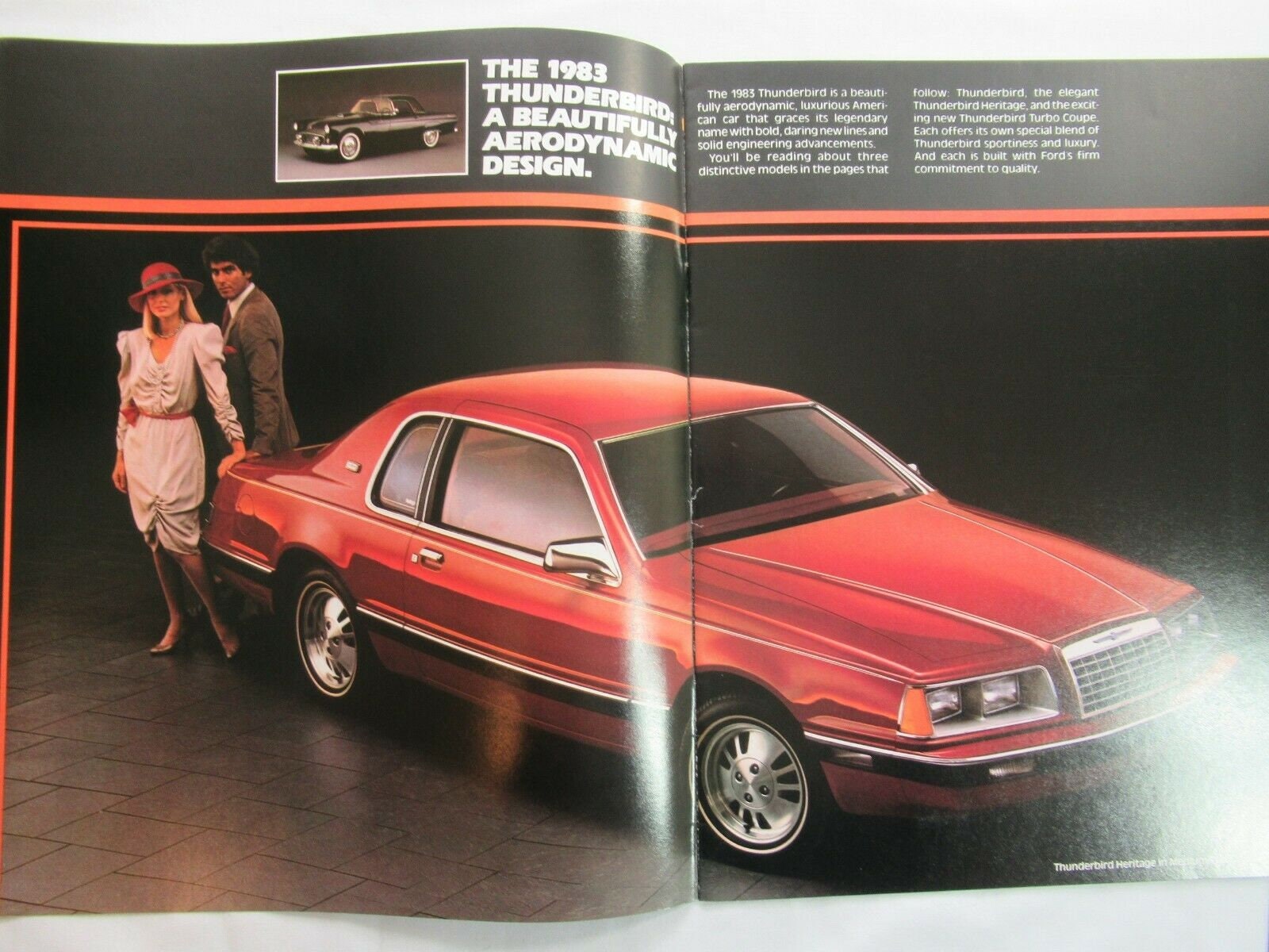 1983 Ford Thunderbird Car Brochure, Sales, Advertising, Dealer Catalog