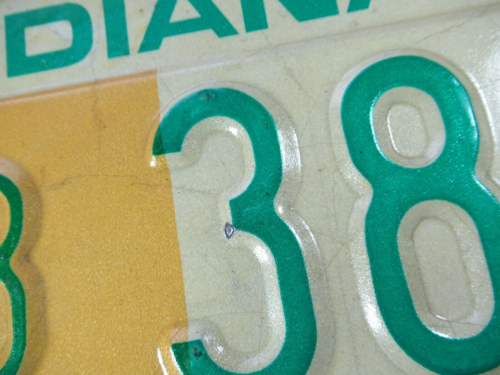 Vintage 1978 Indiana License Plate Hoosier State Car Tag | Etsy