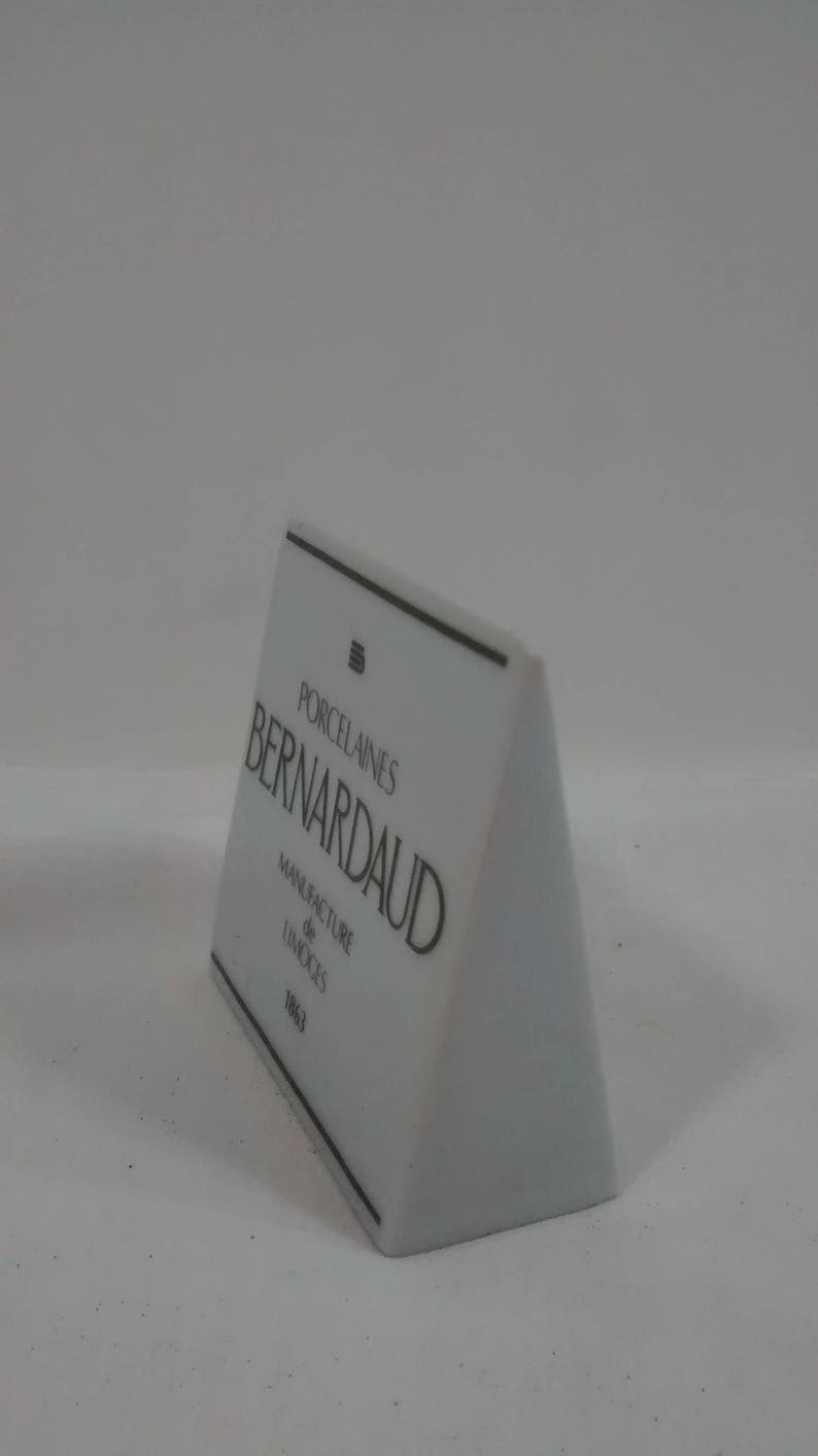 Porcelaines Bernardaud Limoges Dealer Counter Advertising Etsy