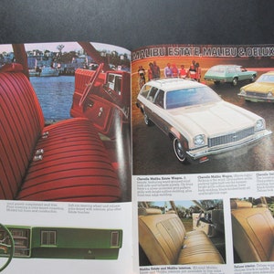 1973 Chevrolet Station Wagon Suburban Blazer Brochure, Vintage Chevy Advertising image 5