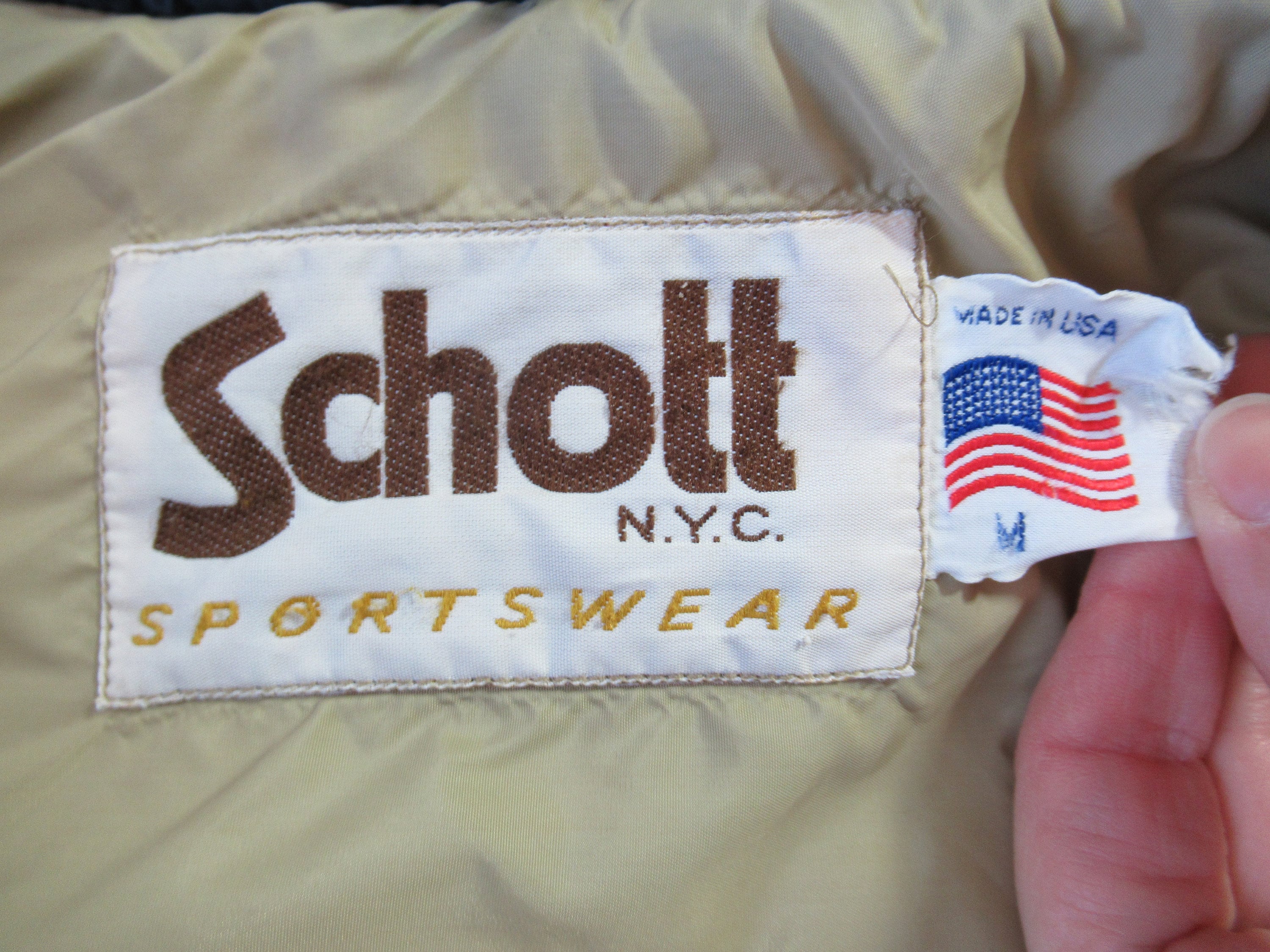 Schott NYC Puffer Jacket Interchangeable Vest Removable - Etsy