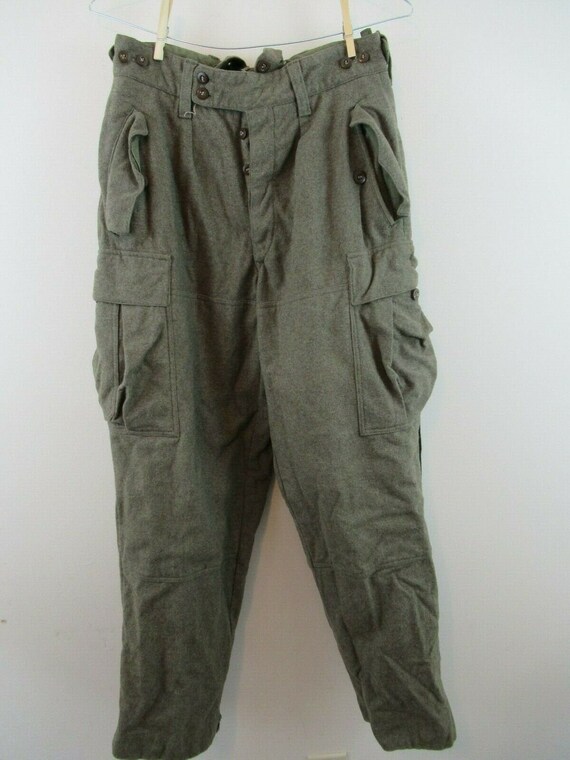 wool army pants
