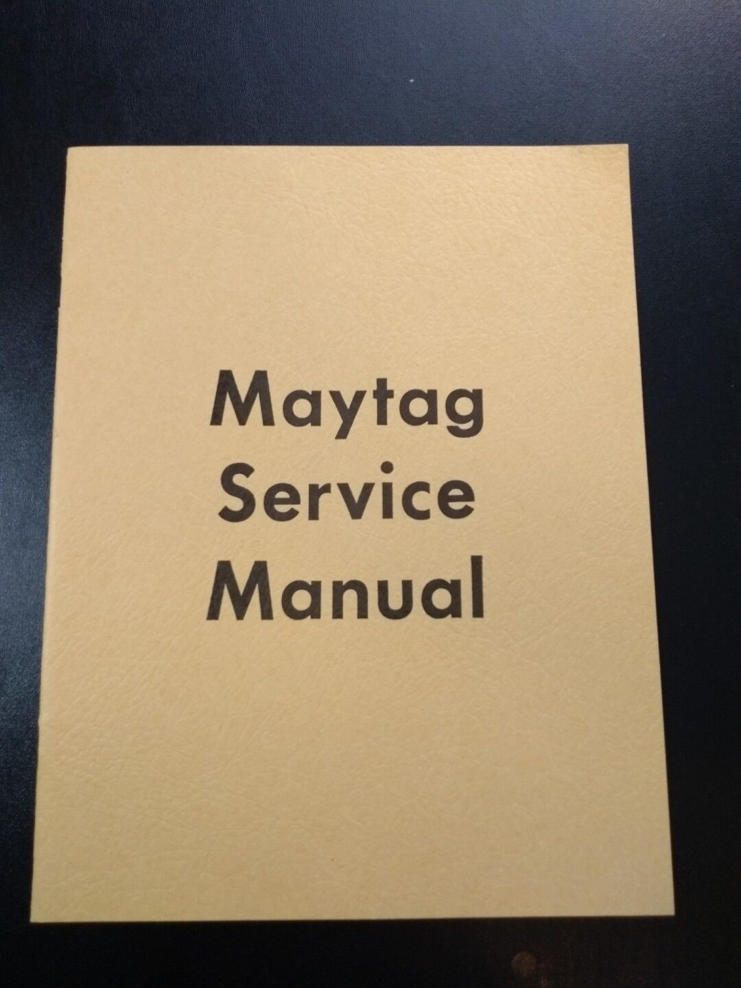 Maytag Service Manual Booklet Wico Model FW1718 Etsy