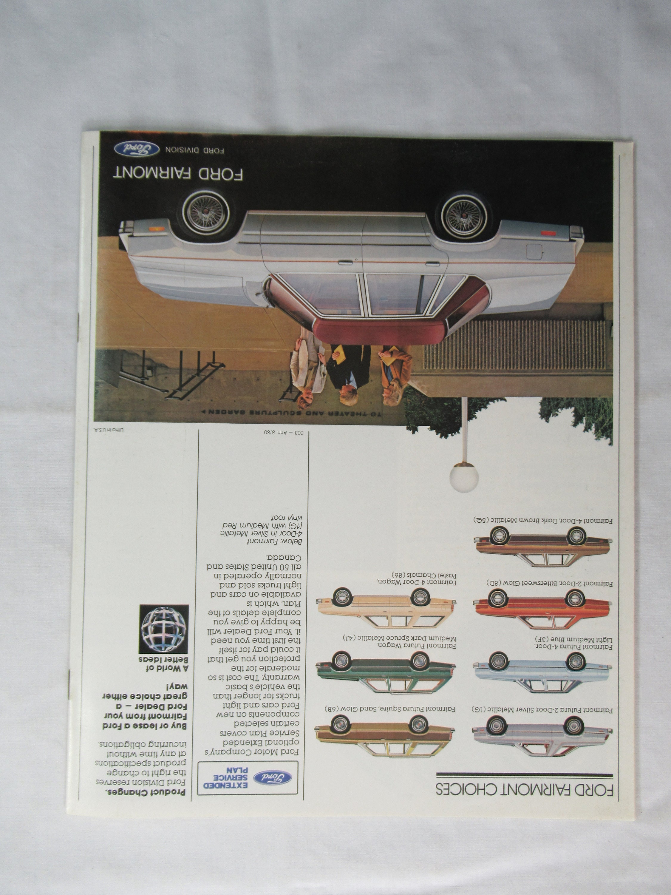 1981 Ford Fairmont Car Brochure, Sales, Advertising, Dealer Catalog