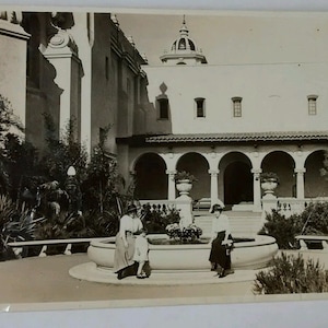 Antique San Diego Exposition Grounds Photo, c. 1915-1917, Edwardian Era, 1910s