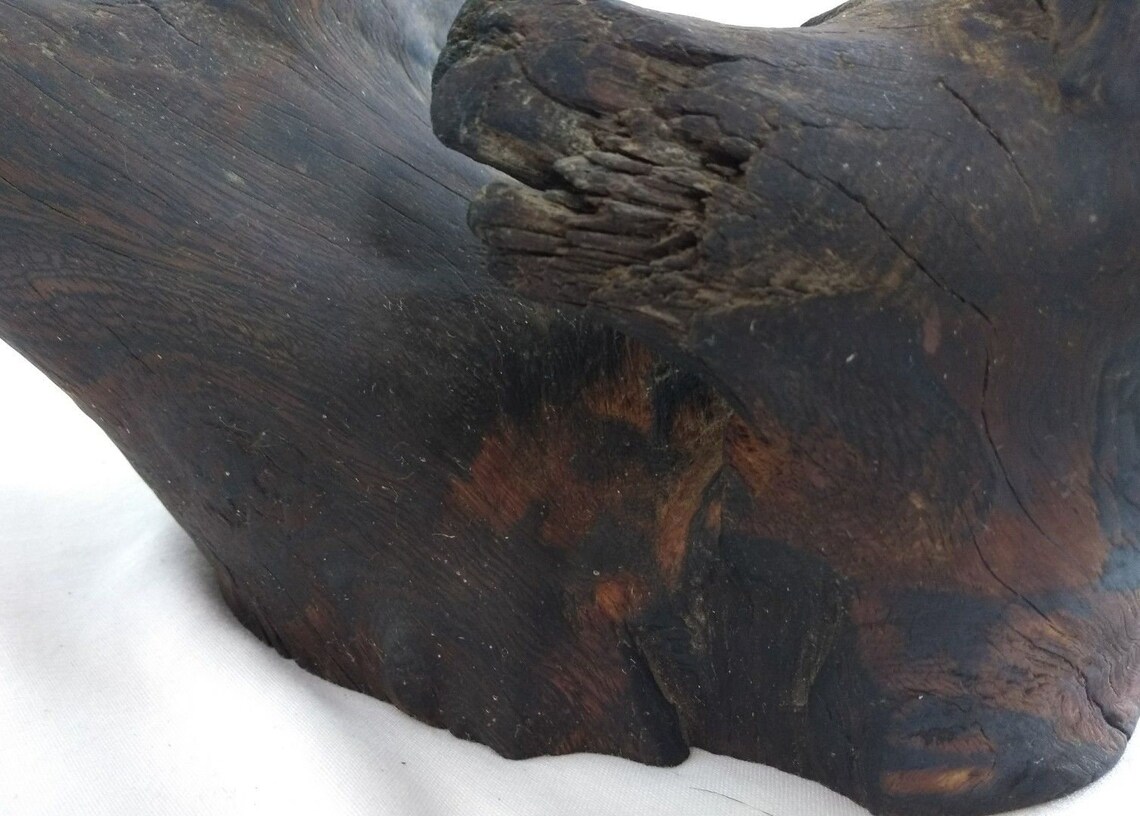 Morceau De Bois Burl (Nœud) Pour Sculpture Ou Décoration - Environ 12", 2lb 8oz, Occasion