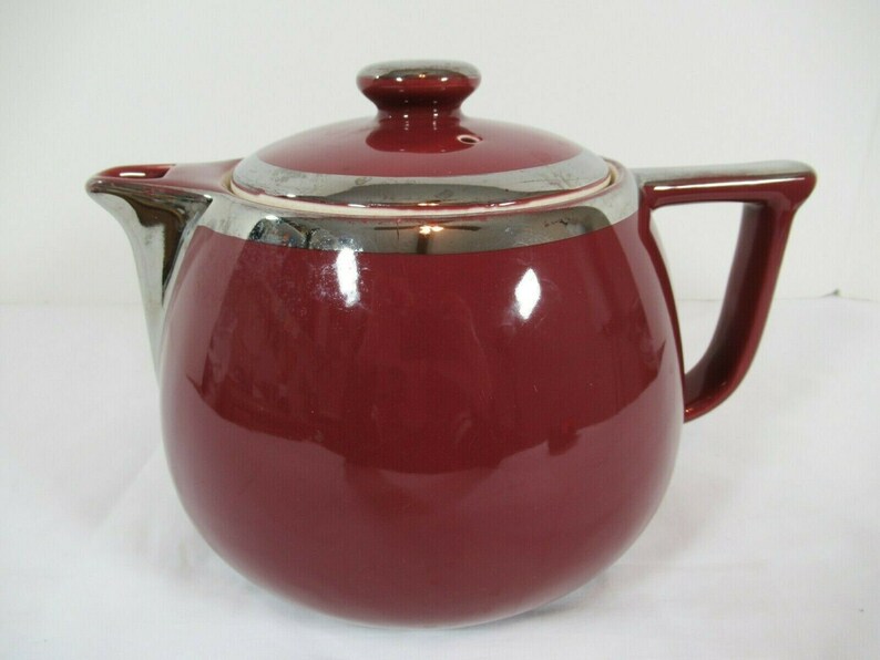 Vintage Hall's Superior Quality Kitchenware Teapot Art Etsy