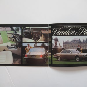 1983 Jaguar XJ6 XJ-S Vanden Plas Car Brochure, Dealer Advertisement, Auto Prospekt, Vintage, American Market image 4