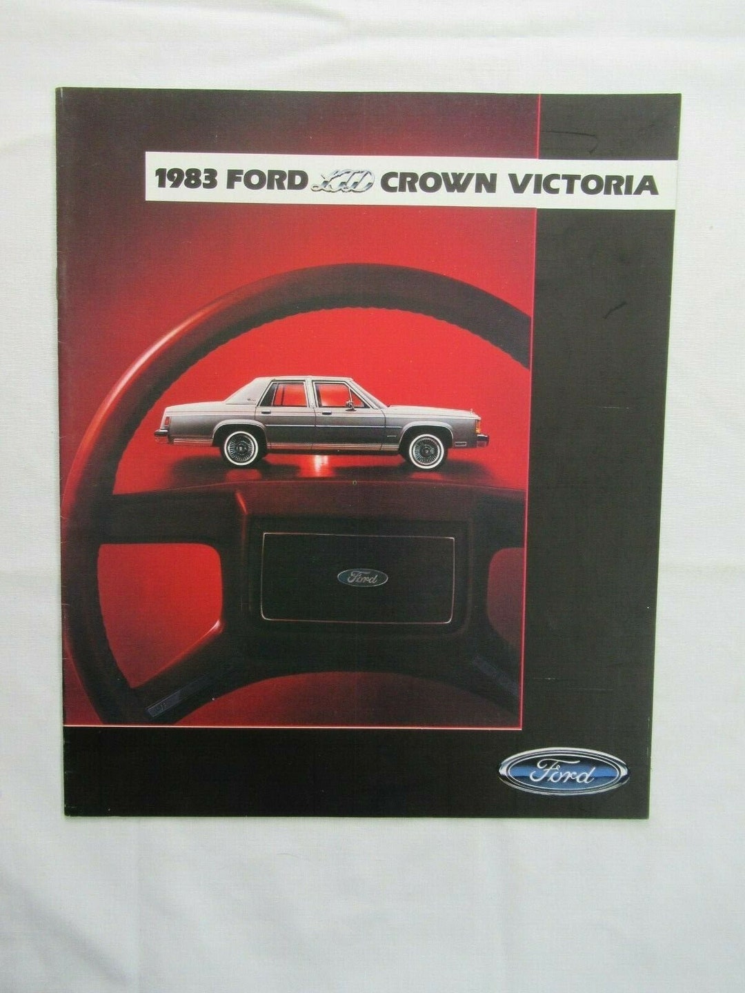 1983 Ford LTD Crown Victoria Car Brochure, Sales, Advertising