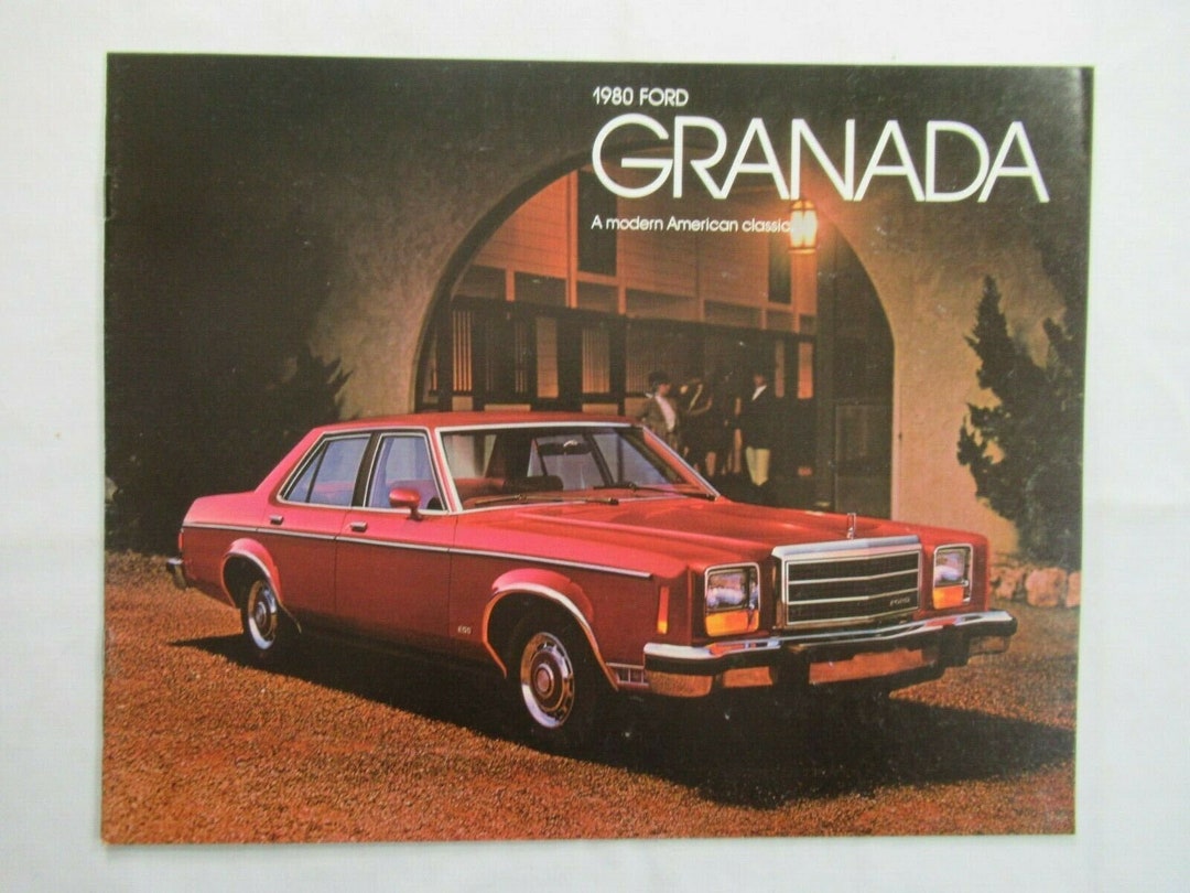 Granadaページ 1980 Ford Granada Car Brochure, Sales, Advertising, Dealer Catalog
