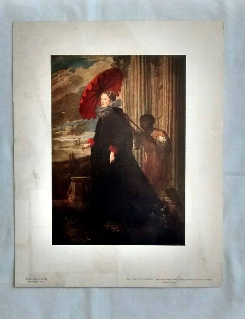 Vintage Anthony van Dyck Marchesa Elena Grimaldi Cattaneo ...