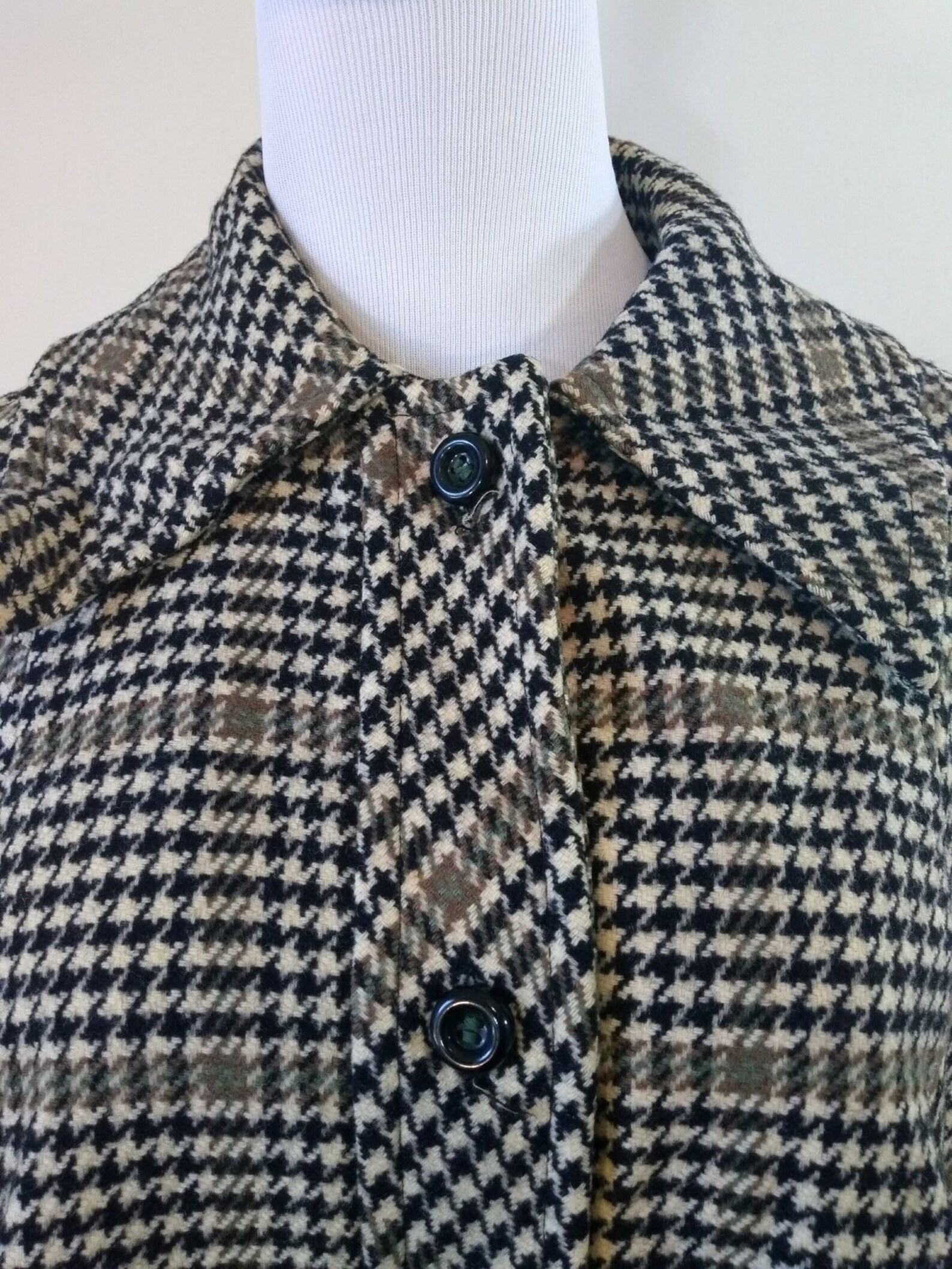 Vintage Pendleton Wool Poncho Scottish Tartan Robert Burns | Etsy