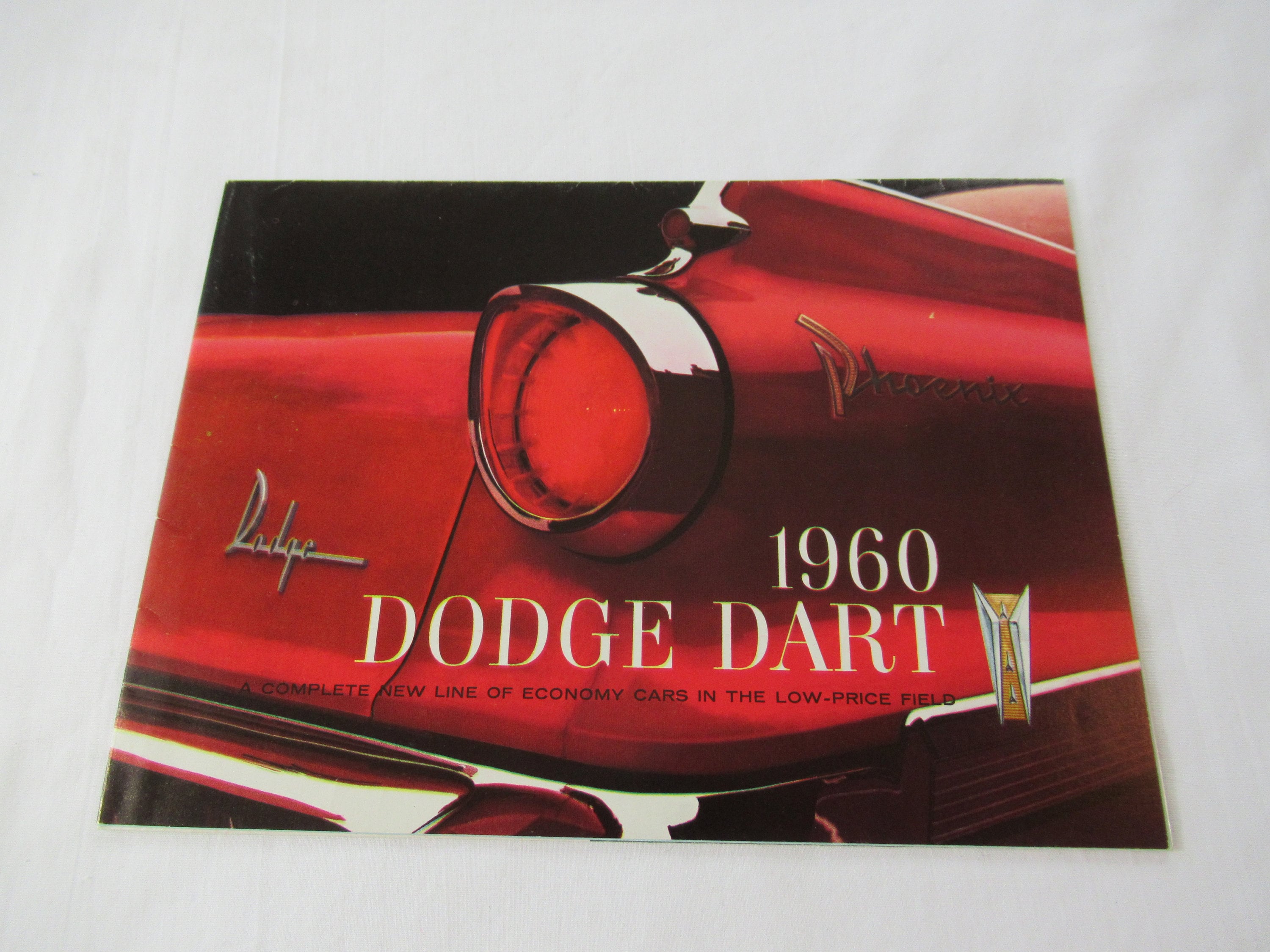 Collectibles Dealer 1960 Dodge Dart Foldout Brochure Prospekt Vintage