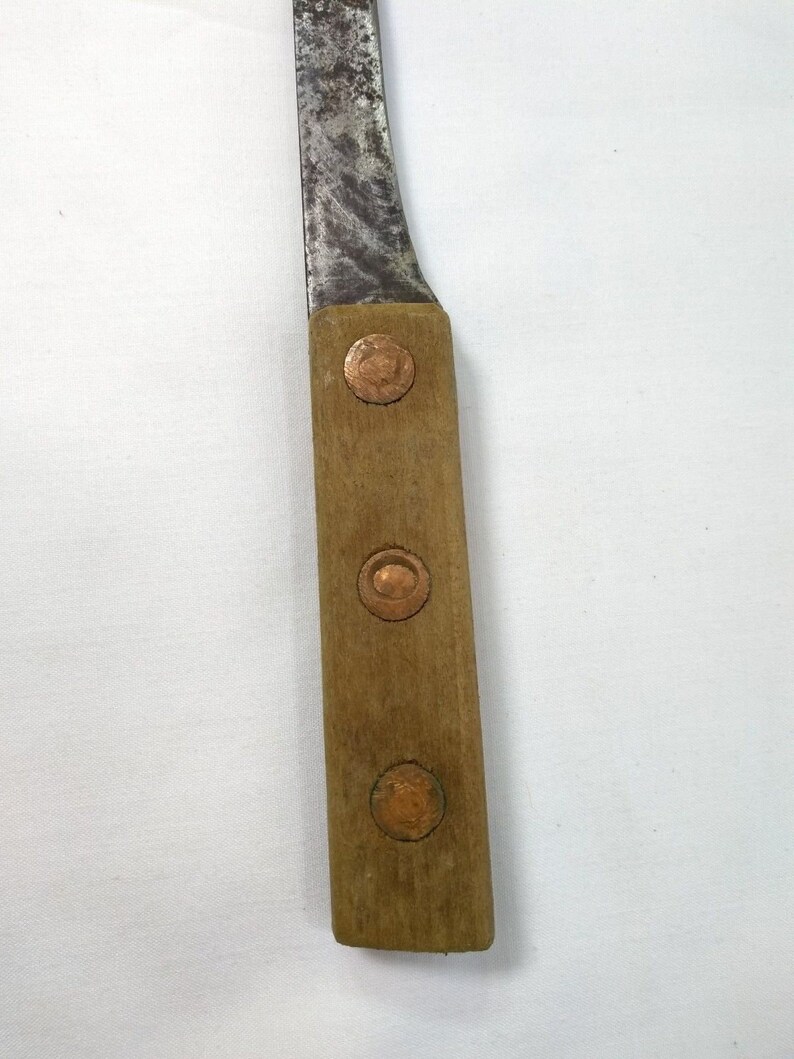 Antique Vintage Hammer Fixed Blade Knife Etsy