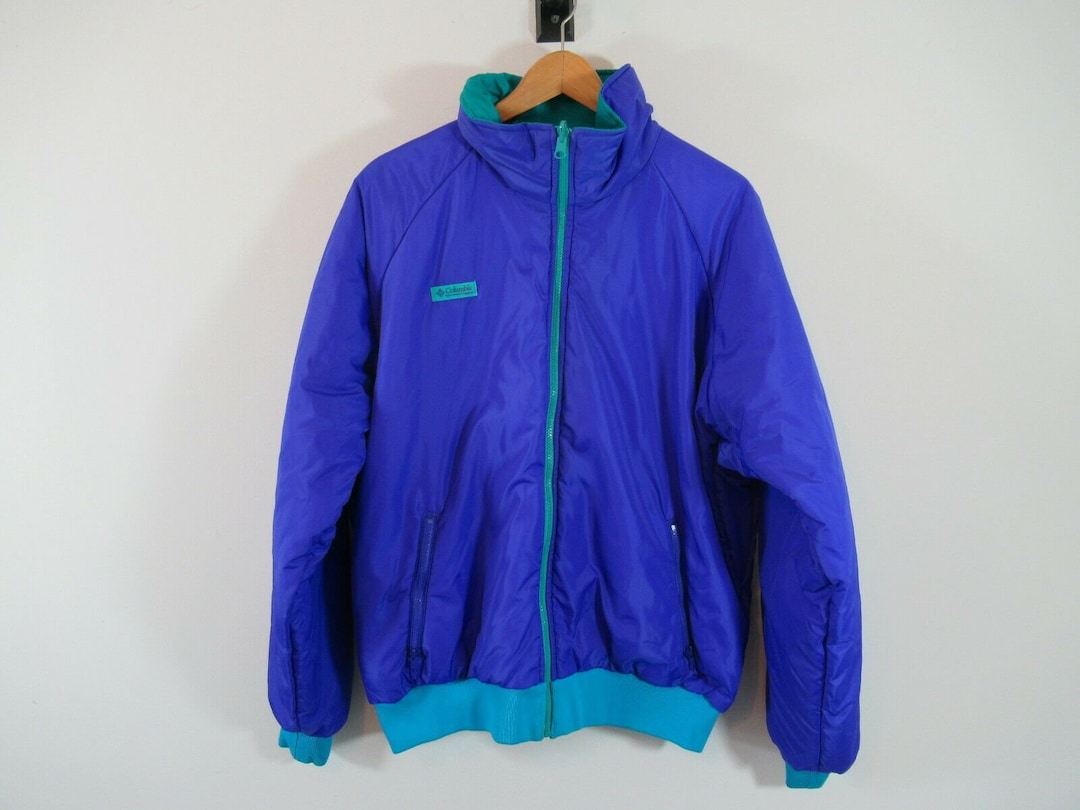 Columbia Vintage 90s Padded Nylon Jacket, Outdoor, Used