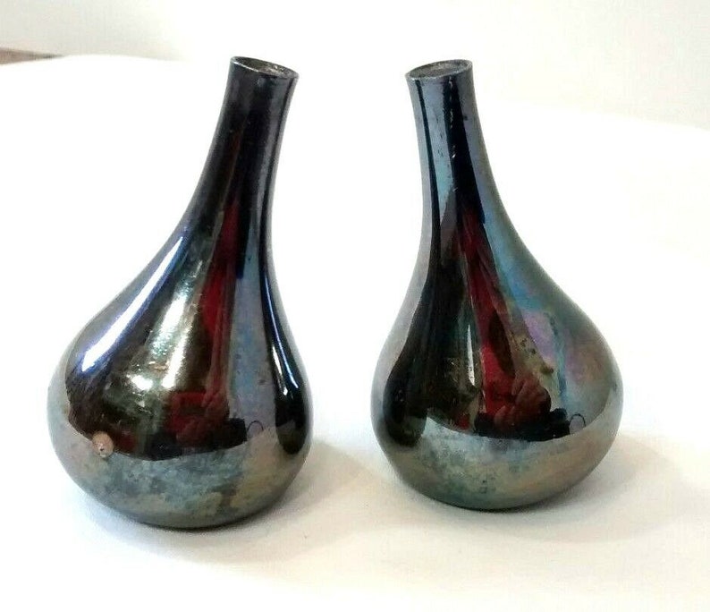 Dansk IHQ Teardrop Candle Holder Set, Vintage, Made in France, Danish