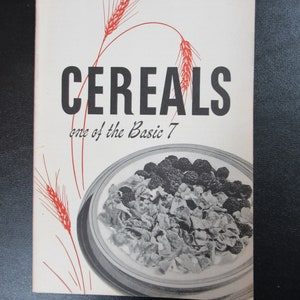 WWII Era General Foods Cereal Advertising Booklet, Vintage, Grape Nuts, Post Toasties