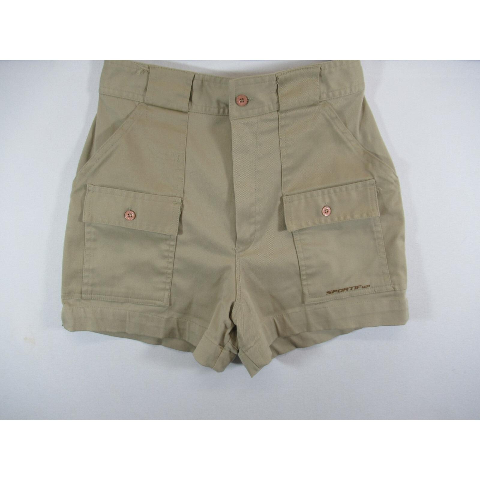 80s Khaki Shorts - Etsy