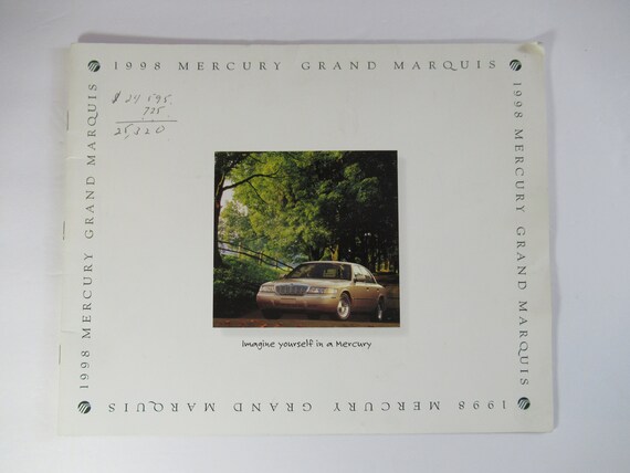 1977 Mercury Marquis and Grand Marquis Dealer Sales Brochure 
