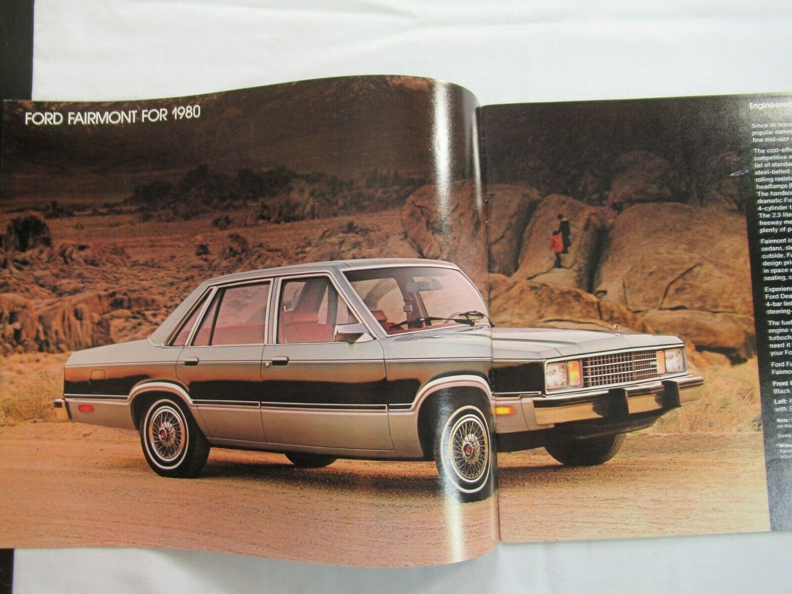1980 Ford Fairmont Car Brochure Sales Advertising Dealer Etsy