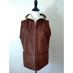 Ralph Lauren Leather Vest - Etsy