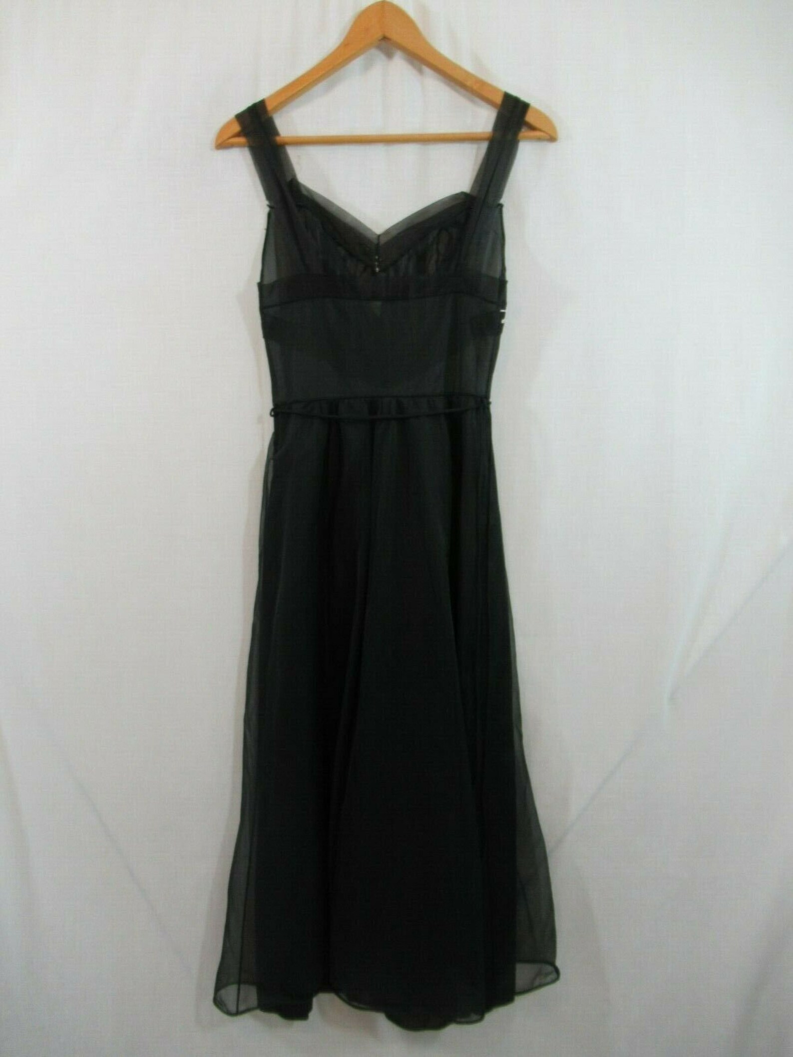 Vintage 1950s Pandora Lingerie Black Sheer Nightgown - Etsy