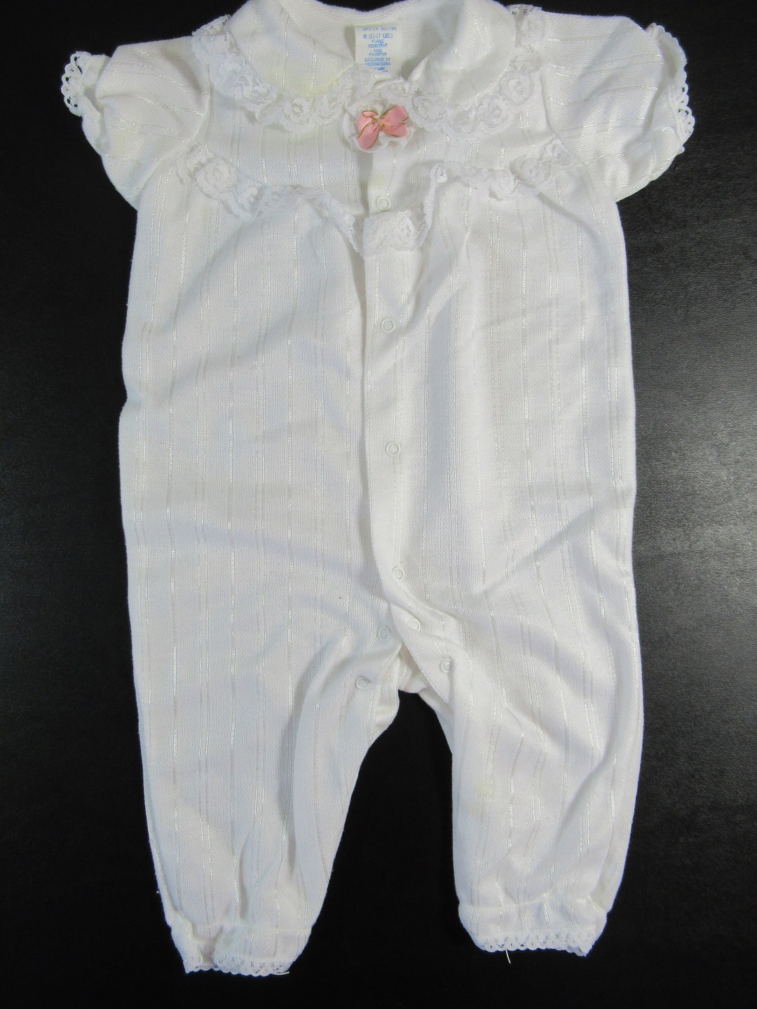 Vintage 80s Gerber Baby Girl One Piece Size M 11-17 Lbs - Etsy