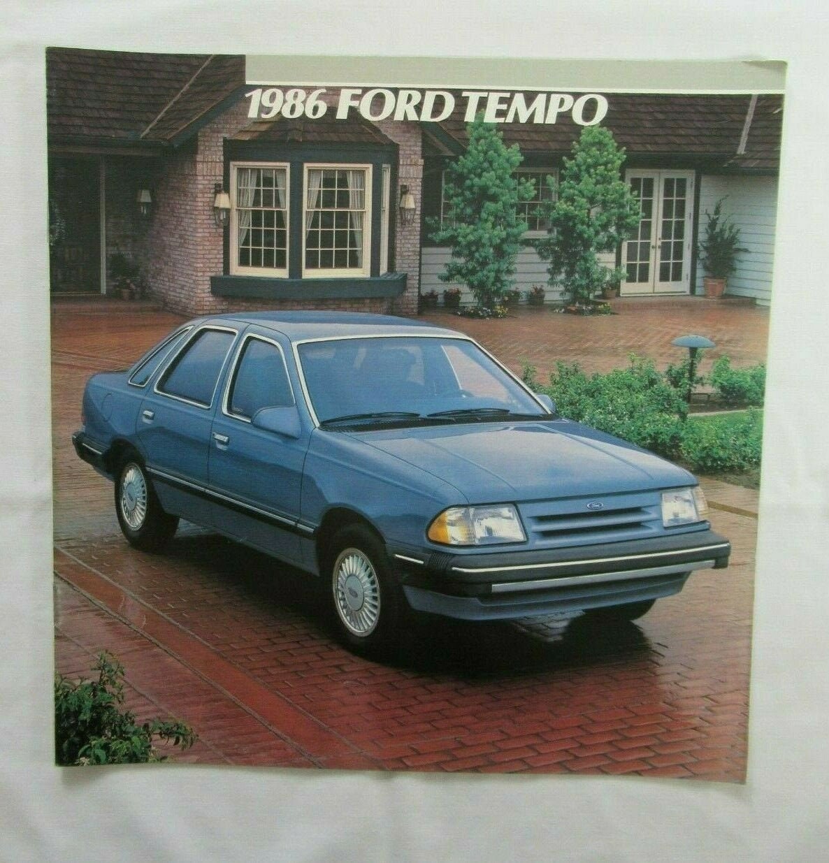 1986 Ford Tempo Car Brochure, Sales, Advertising, Dealer Catalog