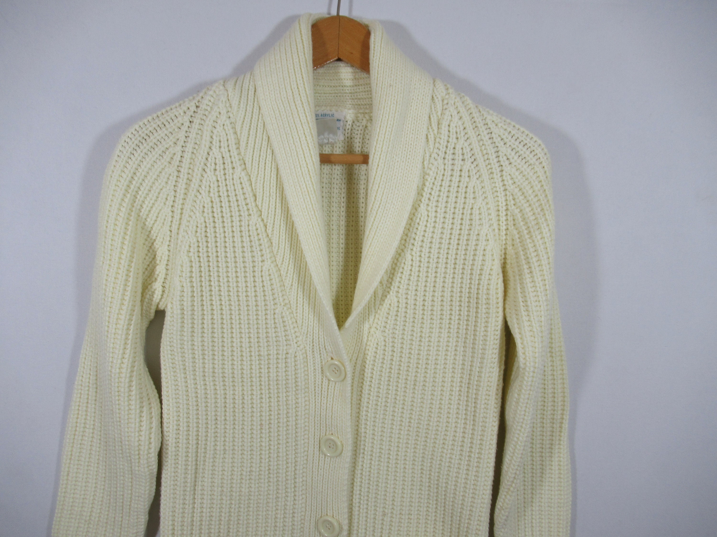 70's〜 Sears Acryl Knit Cardigan 70's Sears Knit Cardigan SIZE M 70年代 シアーズ アクリル