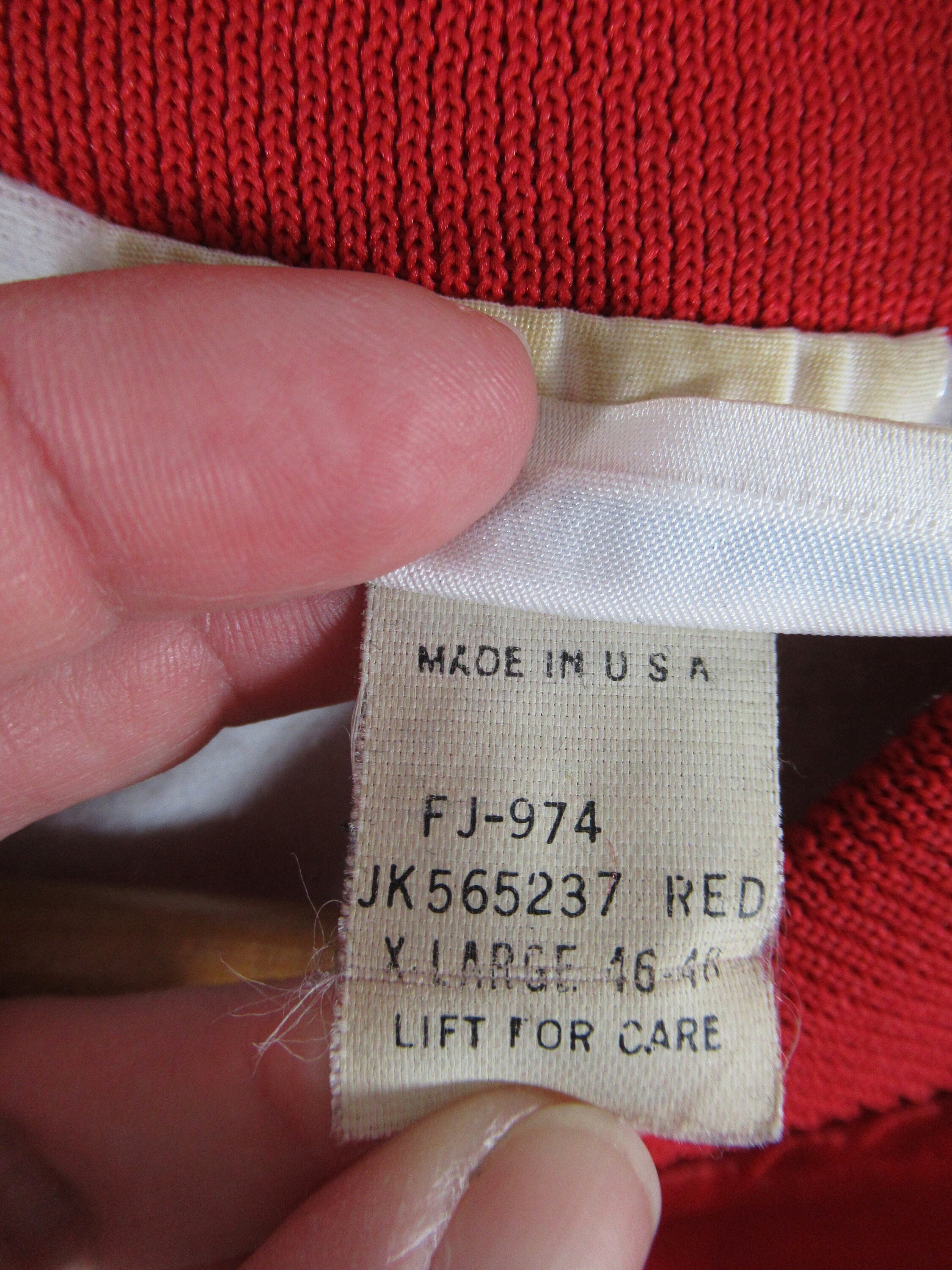 Vintage Red Satin Bowling Jacket Womens XL Martinsville Etsy