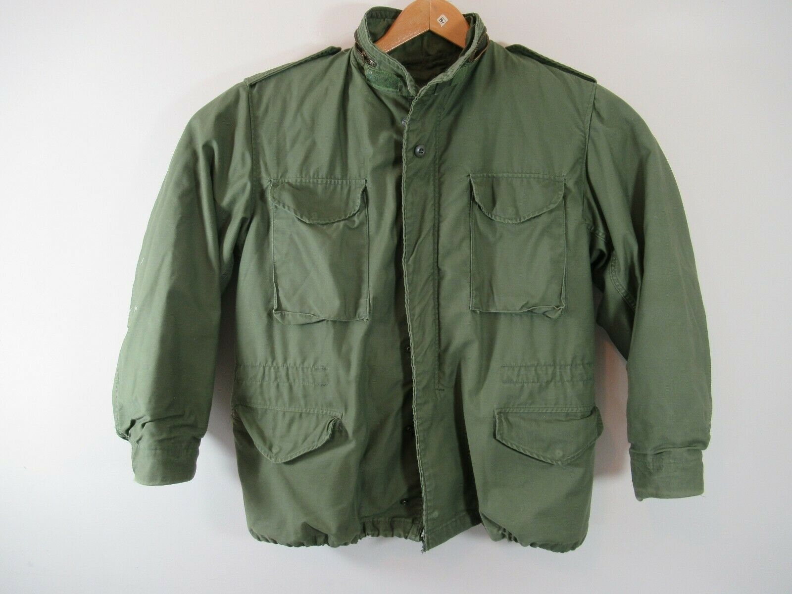 1980s Army Military Cold Weather Field Jacket Coat Green - Etsy