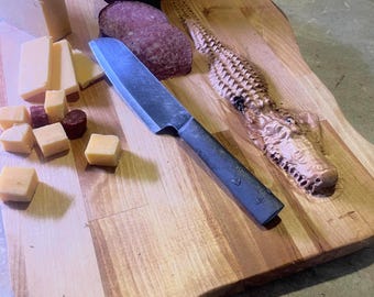 Alligator charcuterie board, Florida gator gift, carved alligator board, alligator wall art, charcuterie board, Florida gator gift