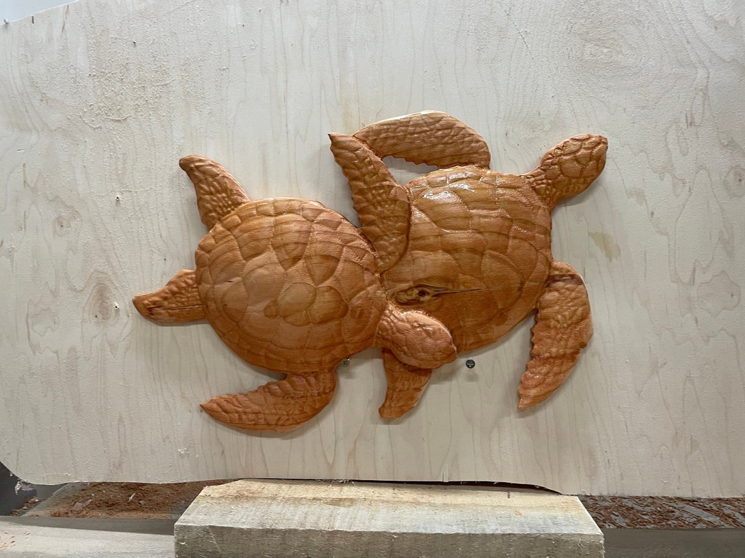 Sea Turtle Carving, Sea Turtle Wall Art, Sea Turtle, Sea Turtle - Etsy