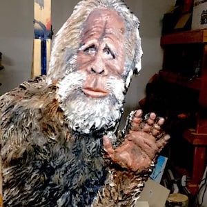 Bigfoot stl, bigfoot digital file, sasquatch stl
