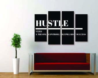 motivational quote wall art