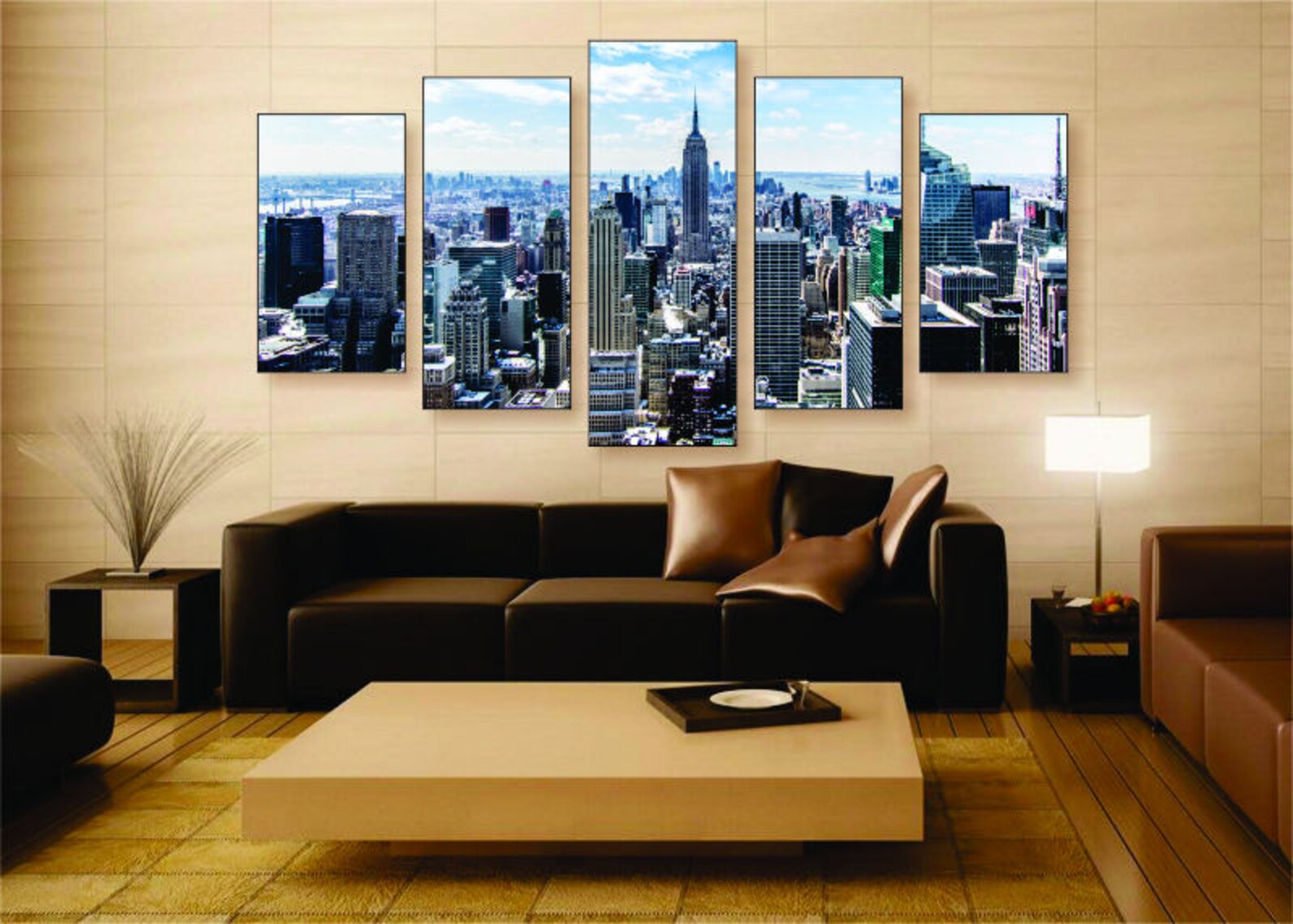 Custom 5 Piece Canvas Print Set Custom Canvas Prints Photo Etsy