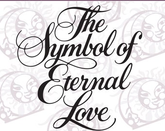 Eternal Love Svg Etsy