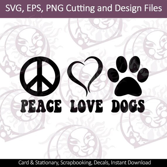Free Free 83 Peace Love Paw Svg SVG PNG EPS DXF File